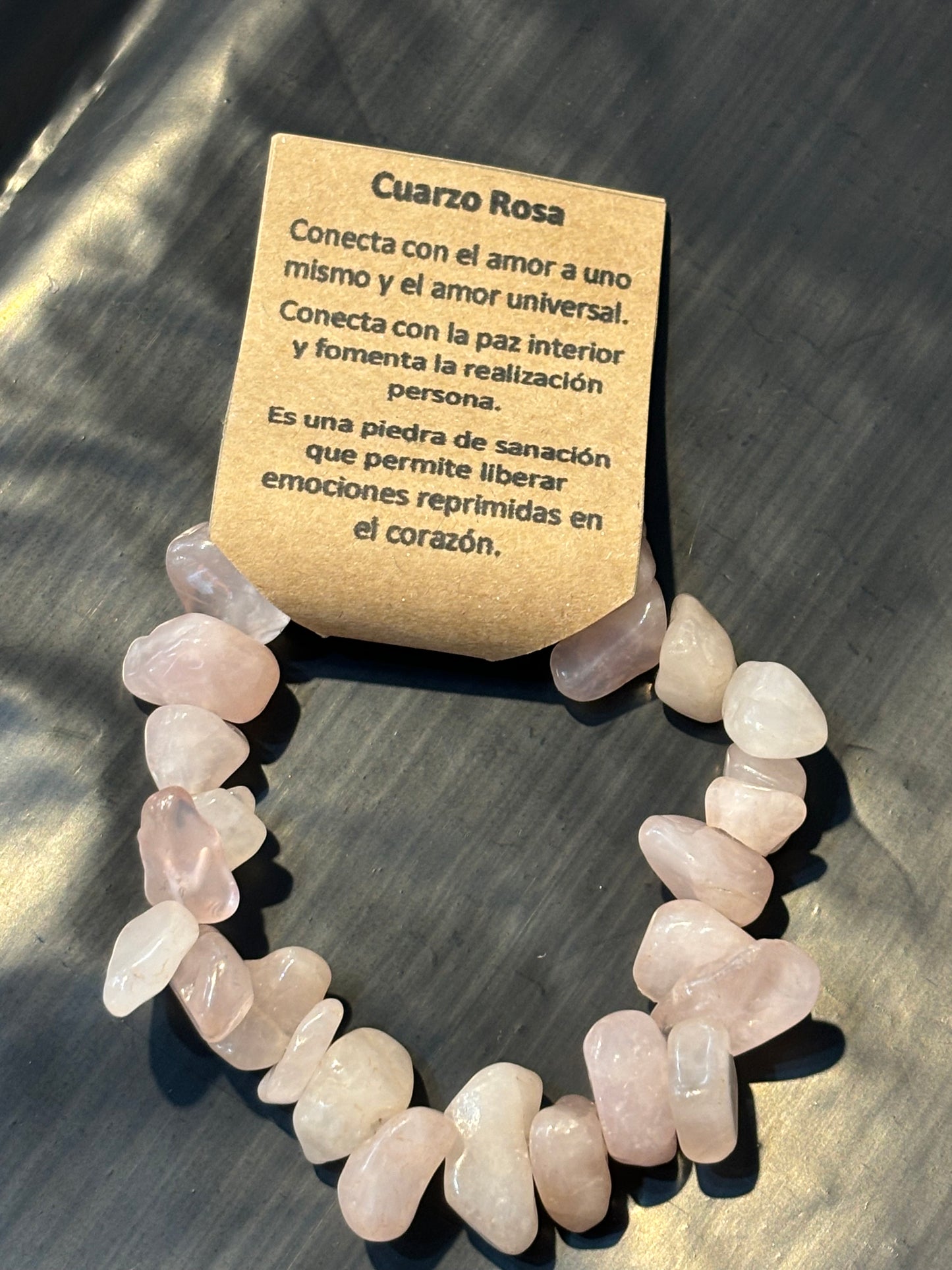 Pulsera Cuarzo Rosa (Donnas)