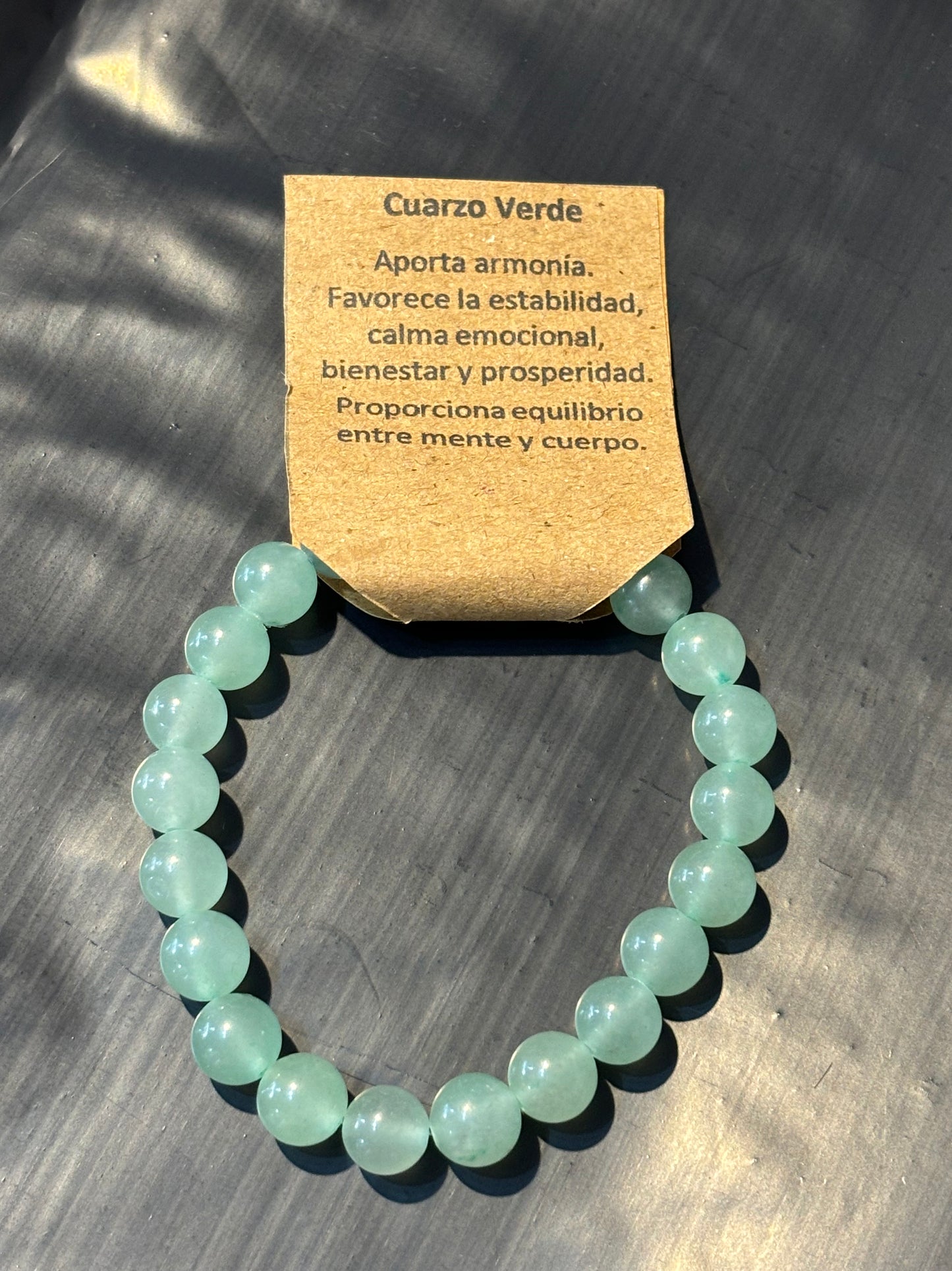 Pulsera Cuarzo Verde