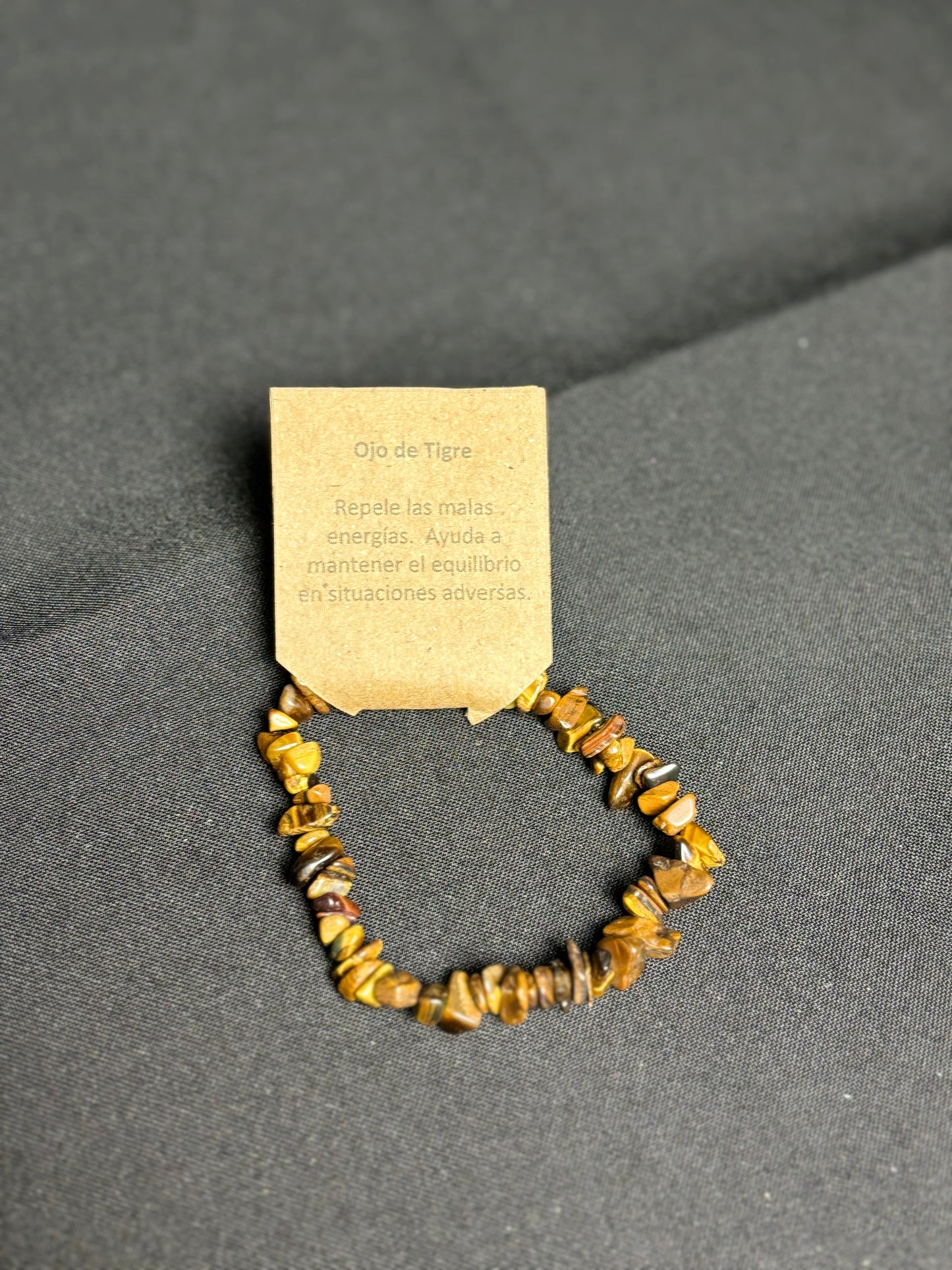 Pulsera Escallas Ojo de Tigre