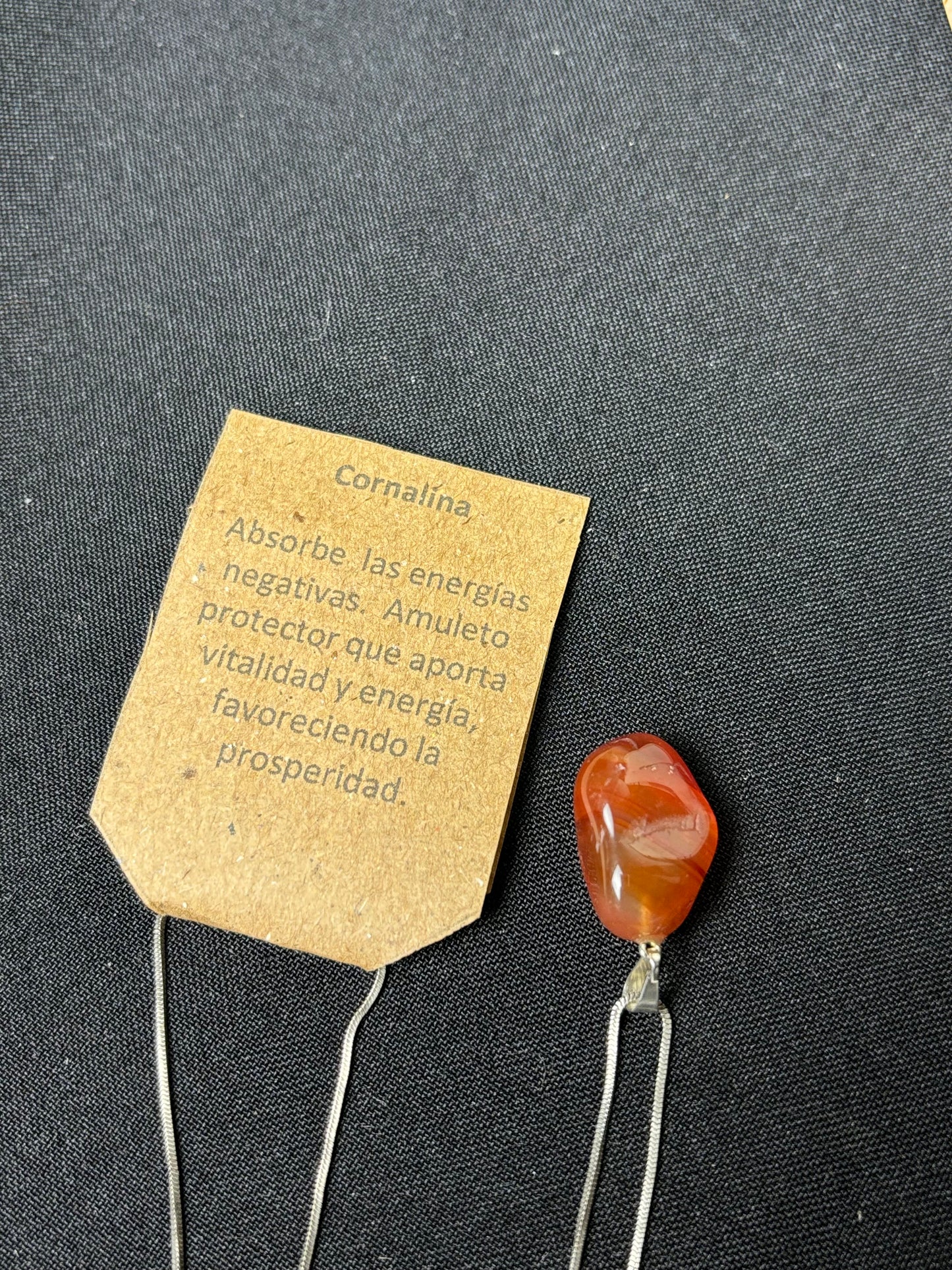 Cadena con Dije Cornalina