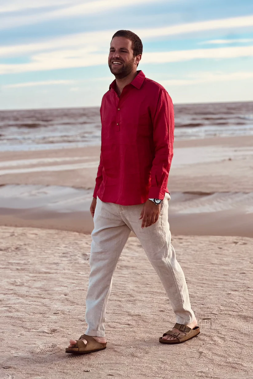 Camisa Banzai Terracota