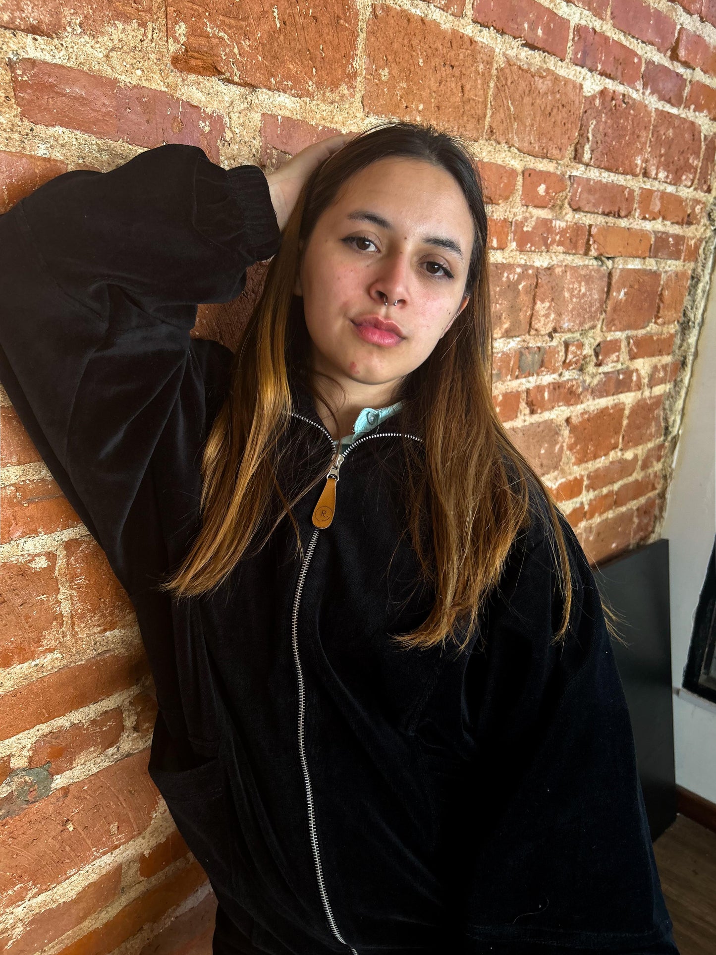 Campera Oversize Negra