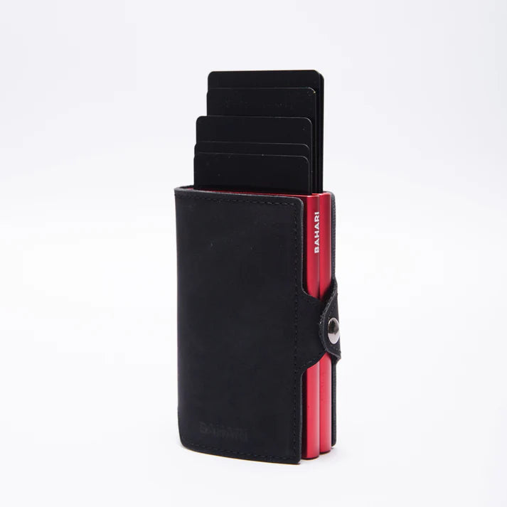 Billetera Pacífico Double Black&Red