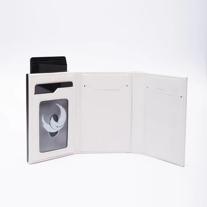 Billetera Indico Premium White