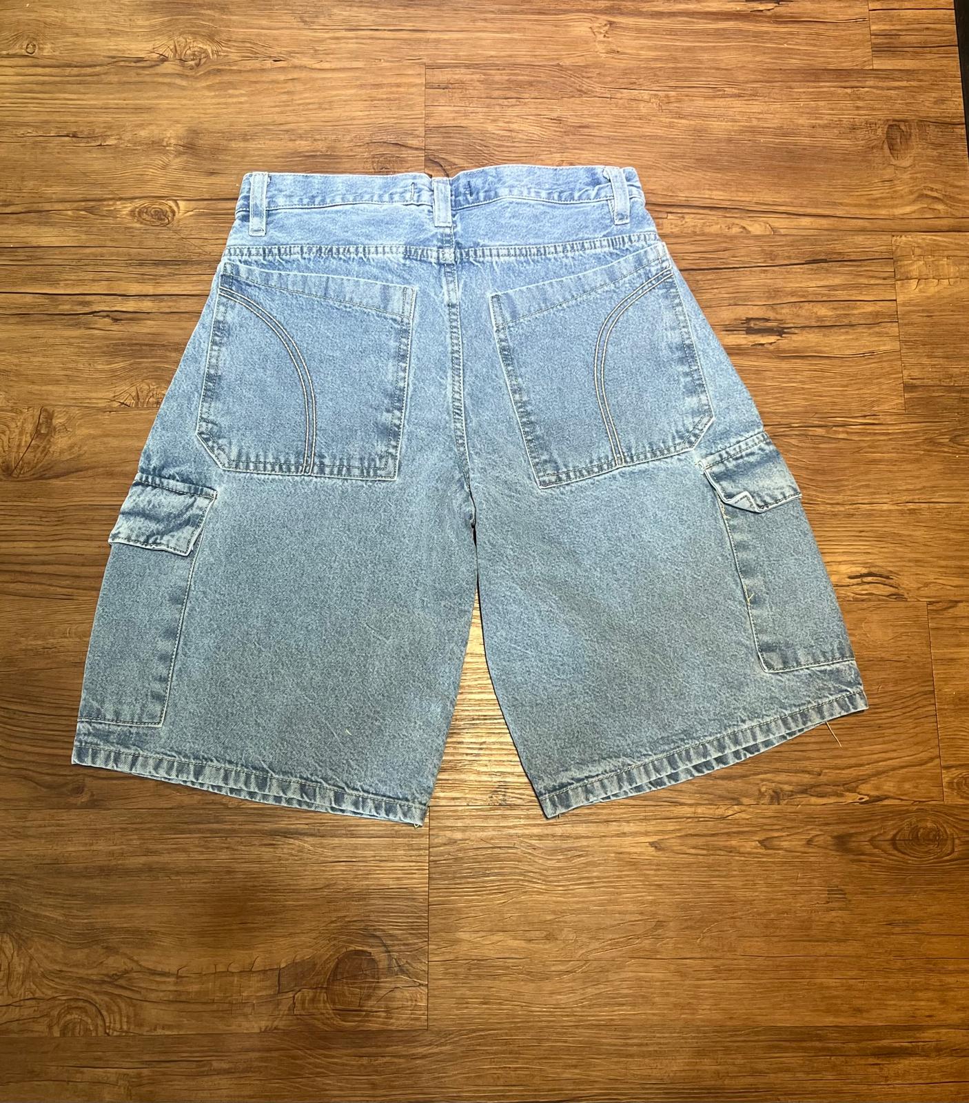 Bermuda Baggy Cargo Celeste