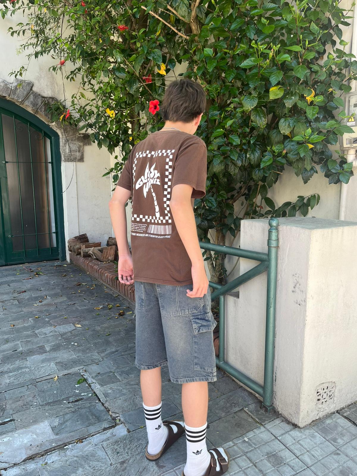 Bermuda Cargo Baggy Óxido