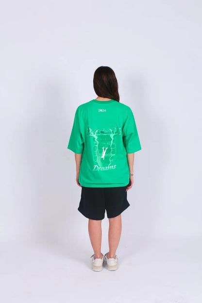 Remera Oversize Verde